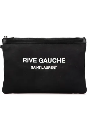 Saint Laurent Pre-owned Clutches, female, , ONE SIZE, Pre-owned Canvas clutches
