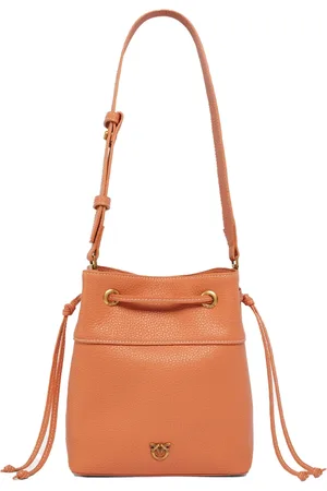 Pinko Bucket Bags, female, , ONE SIZE, Mini Leather Bucket Bag