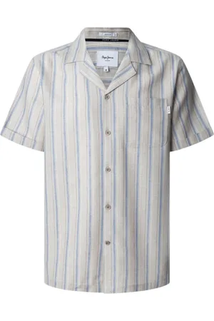 Pepe Jeans Short Sleeve Shirts, male, , S, Striped Altea Shirt