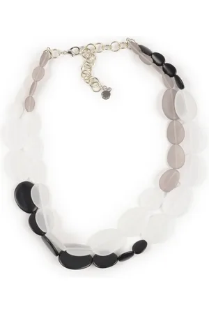 Emporio Armani Necklaces, female, , ONE SIZE, Multicolour Double Wires Oval Necklace