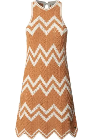 Pepe Jeans Knitted Dresses, female, , XS, Relaxed Fit Casual Dress Washed