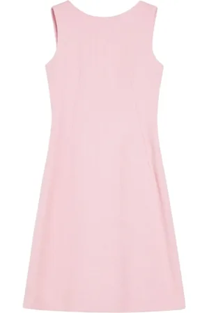 Max Mara Short Dresses, female, , 2XS, Armida Sleeveless Cotton Dress with Bow
