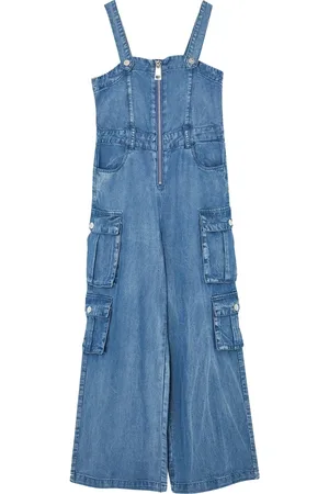 Liu Jo Denim Jumpsuit with Cargo Pockets