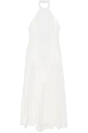CHARO RUIZ IBIZA Halterneck Dress with Side Slits
