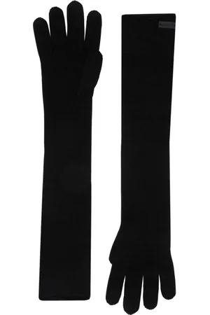 Saint Laurent Gloves, female, , 7 1/2 IN, Cashmere Gloves Aw23
