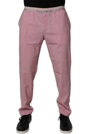 Dolce & Gabbana Slim-fit Trousers, male, , M, Cotton Chino Trousers