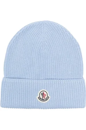 Moncler Beanies, unisex, , ONE SIZE, Logo Fold Beanie Hat