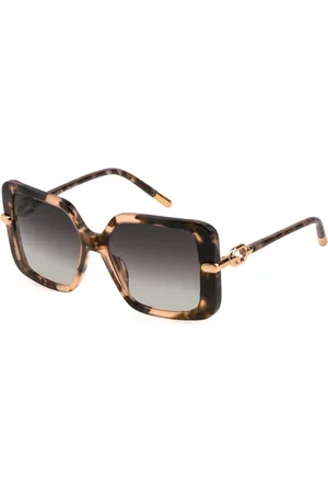 Furla Sunglasses, unisex, , 54 MM, Chic Sunglasses in Havana/Grey Doubleshade