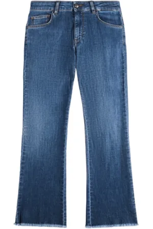 FAY Boot-cut Jeans, female, , W28, Denim Skinny Jeans Frayed Hem