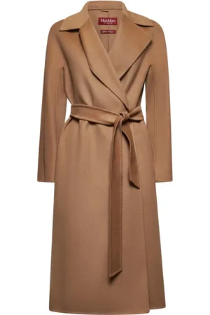 Max Mara Belted Coats, female, , 2XS, Ribbed Waist Coat