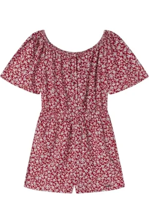 Pepe Jeans Jumpsuits, female, , 12 Y, Floral Summer Jumpsuit