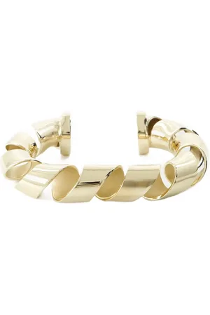 Paco rabanne Gold Twist Cuff Bracelet
