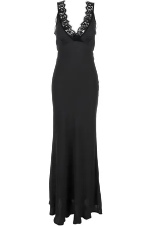 SEMICOUTURE Elegant Nero Dress for Women