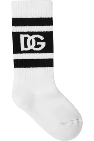 Dolce & Gabbana Socks & Tights, male, , M, Logo Socks in