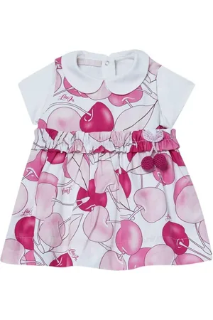 Liu Jo Dresses, female, , 9 M, Heart Print Dress and Polo Set
