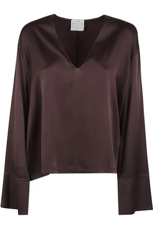 FORTE FORTE Blouses, female, , S, Silk Shirt Topwear
