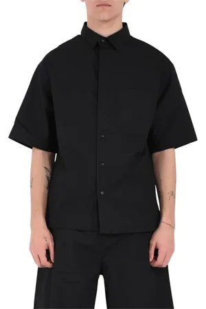 A PAPER KID Short Sleeve Shirts, male, , XL, Short-sleeved cotton shirt in poplin