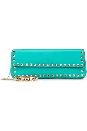 VALENTINO Pre-owned Clutches, female, , ONE SIZE, Pre-owned Leather clutches