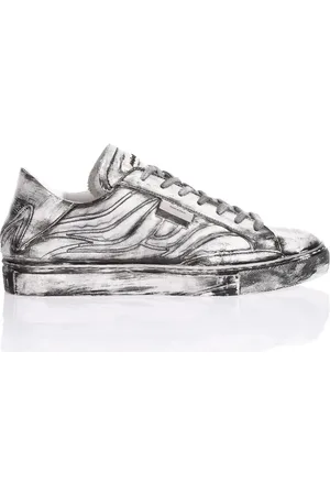Mimanera Sneakers, male, , 12 UK, Embossed Trainers Handcrafted in Italy
