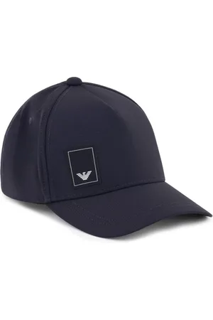 Emporio Armani Navy Logo Patch Baseball Cap