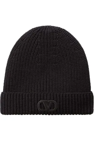 VALENTINO Beanies, male, , ONE SIZE, VLogo Wool Beanie
