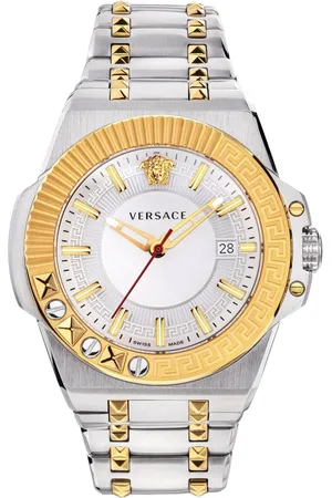 VERSACE Watches, male, , ONE SIZE, Chain Reac. Bicolor Watch