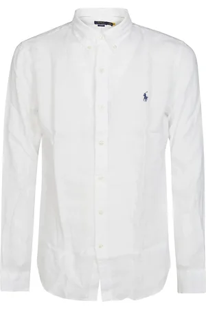 Ralph Lauren Casual Shirts, male, , L, Linen Shirt