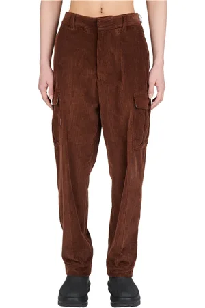 Kenzo Straight Leg Corduroy Cargo Trousers