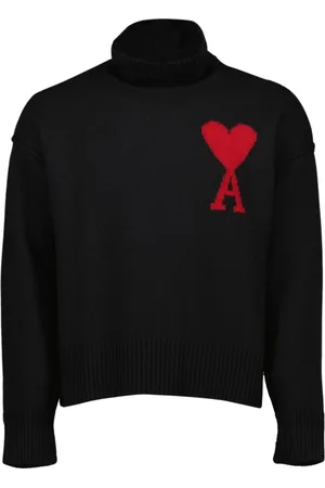 Ami Turtlenecks, female, , S, Heart Jumper Spring-Summer 2025 Collection