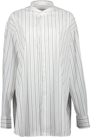 Ami Shirts, female, , XS, Striped Oversized Shirt Spring-Summer 2025