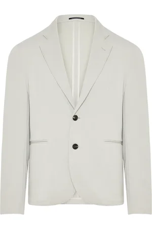 Emporio Armani Blazers, male, , L, Stretch jacket with 2 buttons