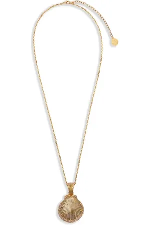 Roberto Cavalli Necklaces, female, , ONE SIZE, Golden Bijoux Brass Enamel Glass Jewelry