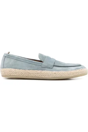Officine creative Loafers, male, , 8 UK, Suede Espadrilles Bowl Style