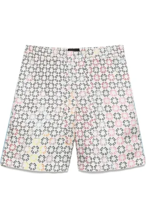 Givenchy Casual Shorts, male, , L, Colorful Elastic Waistband Shorts