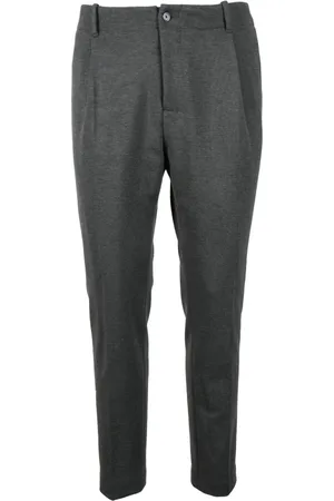 D.A. Daniele Alessandrini Elegant Stretchy Polyester Viscose Trousers