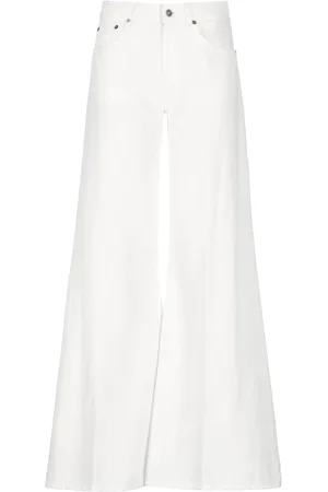 Dondup Cotton Wide Leg Trousers