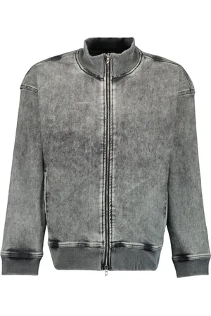 Diesel Grey Washed Denim Jacket