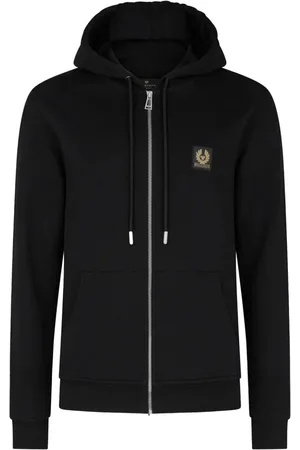 Belstaff Zip-throughs, male, , 3XL, Logo Zip Hoodie