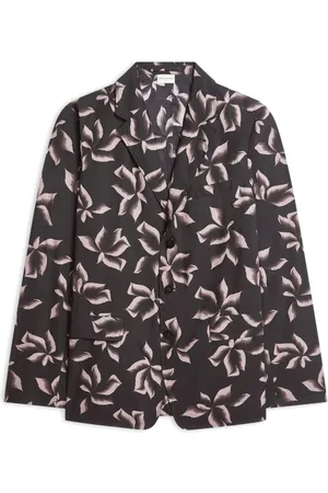 DRIES VAN NOTEN Cedar Brown Buttoned Jacket