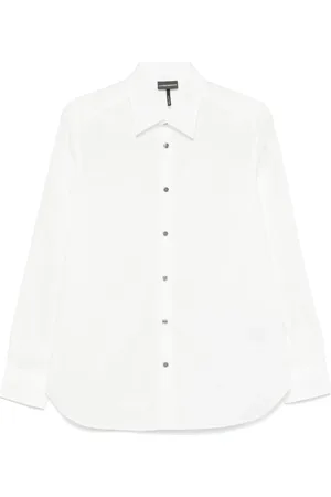 Emporio Armani Formal Shirts, male, , XL, Button-Up Shirt Classic Style