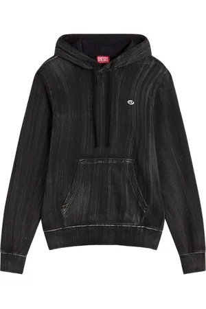 Diesel Hoodies, male, , L, Urban Hoodie with Distressed Print