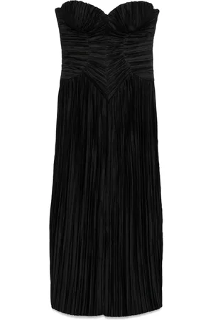 Cult Gaia Strapless Sweetheart Neck Dress