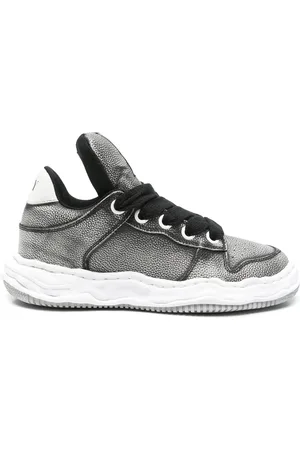 MIHARA YASUHIRO Sneakers, male, , 9 UK, Logo Print Lace-Up Trainers