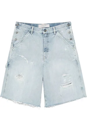 Golden Goose Denim Shorts, male, , W29, Bermuda Style Denim Shorts