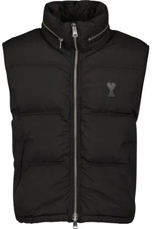 Ami Vests, male, , S, Sleeveless Heart Design Jacket