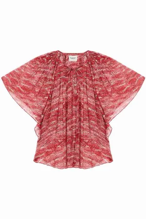 Isabel Marant Blouses, female, , S, Printed Muslin Top