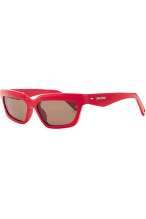 Jacquemus Sunglasses, female, , 54 MM, Chic Summer Dress with Unique Design