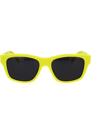 Céline Geometric Sunglasses with Frame and Grey Lenses