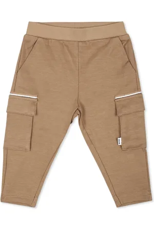 HUGO BOSS Casual Trousers with Striped Detail