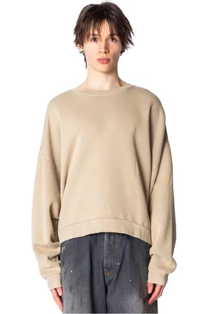 Acne Studios Logo Patch Jumper Concrete Grey